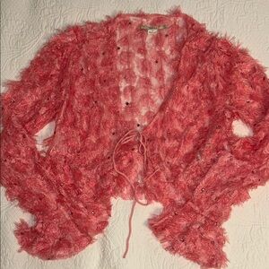 Kimchi Blue Pink Fun Cardigan